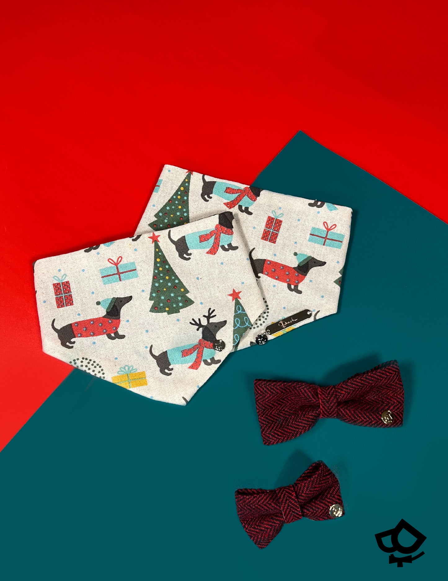 Merry Dachshunds' Christmas