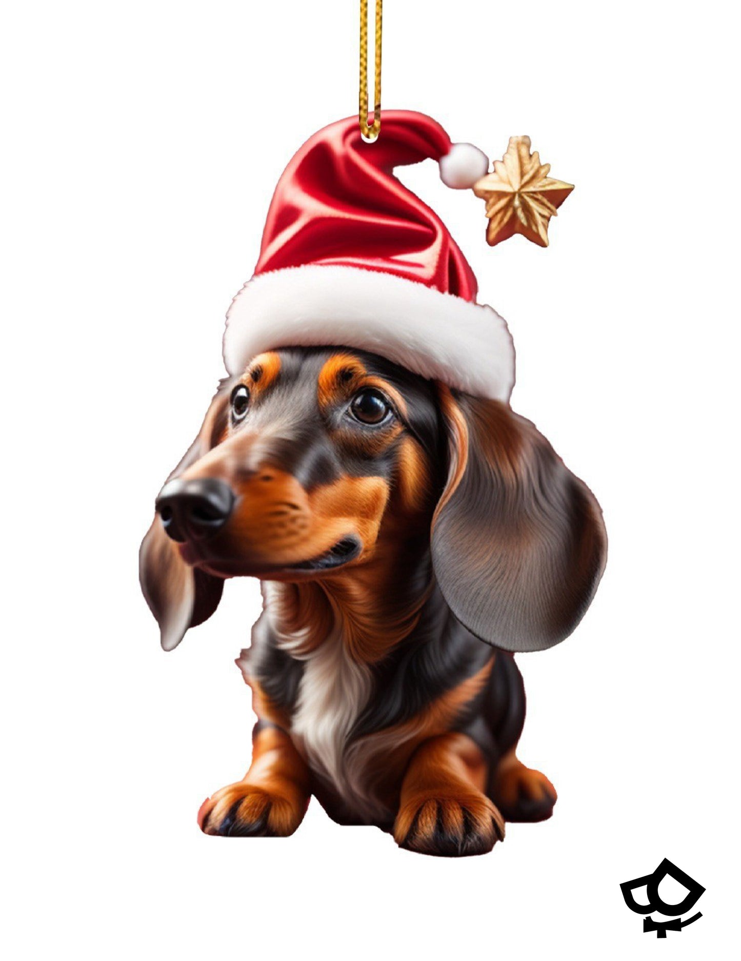 Dachshund Xmas Ornament