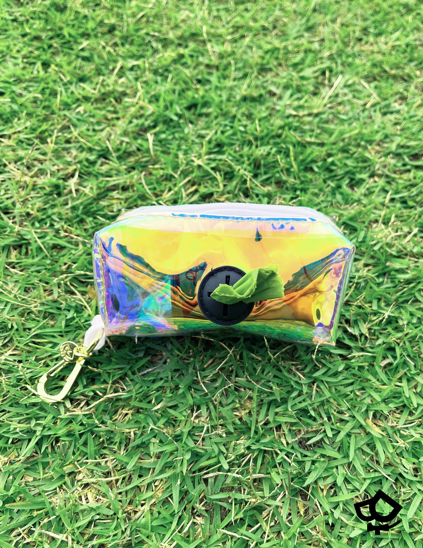 Iridescent Poop Bag Pouch